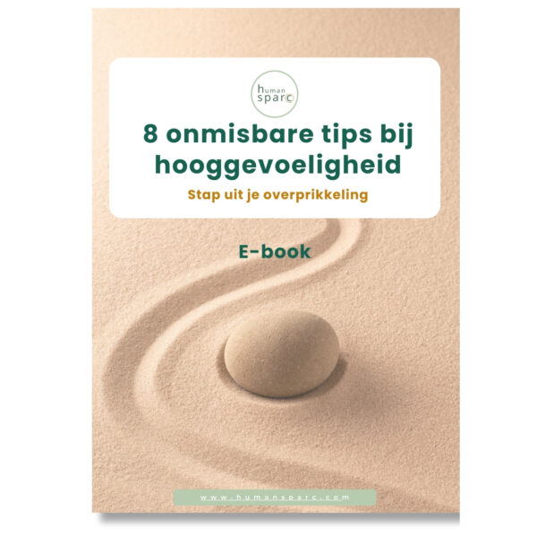 E-BOOK 8 onmisbare tips bij hooggevoeligheid - Stap uit je overprikkeling -