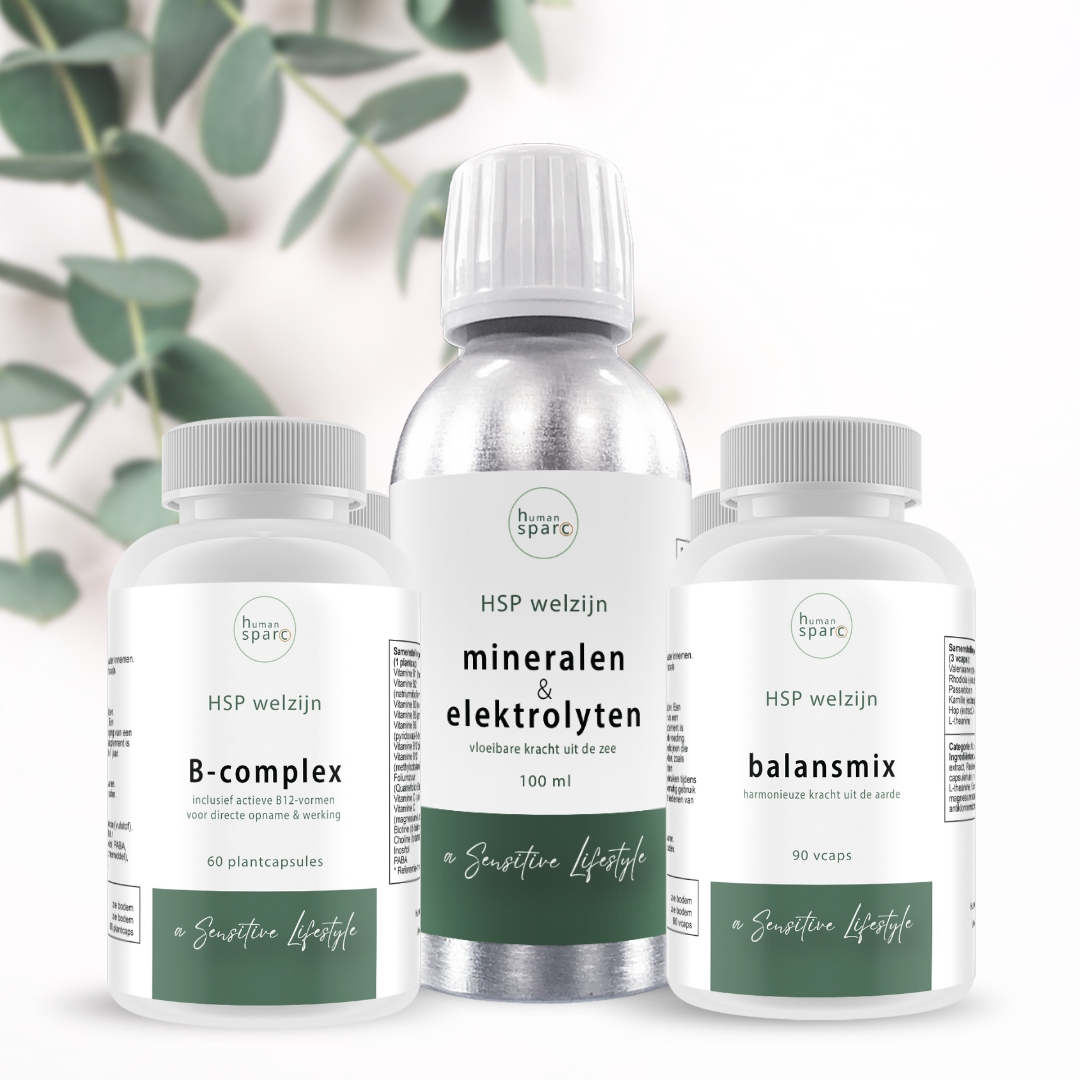 hsp powerpakket - supplementen voor hooggevoelige mensen